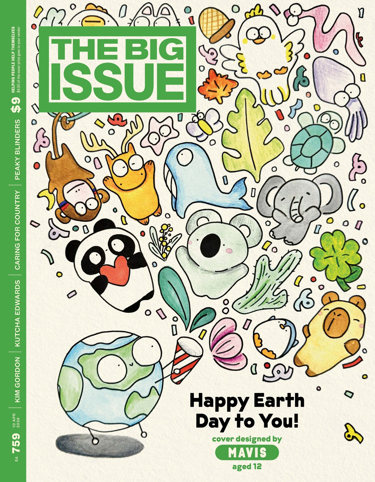 Earth Day Kids Cover 2026 - Ed#759