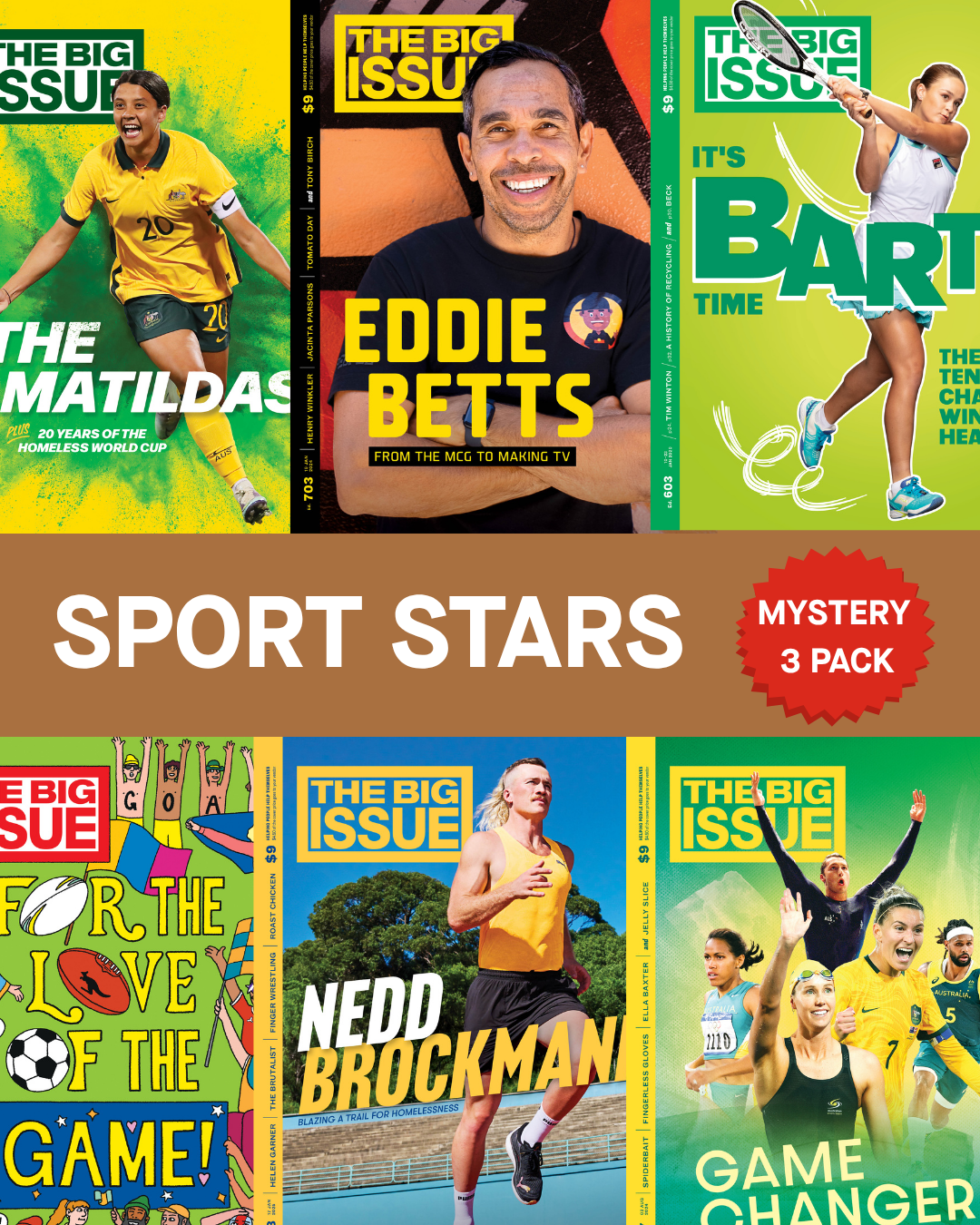 Sport Stars Mystery Pack – 3 Editions